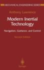 Modern Inertial Technology : Navigation, Guidance, and Control - Book