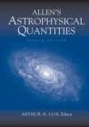 Allen's Astrophysical Quantities - Book