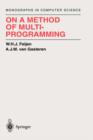 On a Method of Multiprogramming - Book