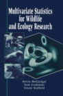 Multivariate Statistics for Wildlife and Ecology Research - Book
