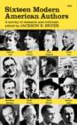 Sixteen Modern American Authors : A survey of research and criticism - Book