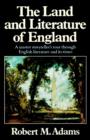 The Land and Literature of England : A Historical Account - Book