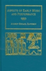 Aspects of Early Music and Performance - Book