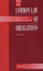 The Common Law of Obligations - Book