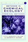 Methods in Chemical Ecology Volume 1 : Chemical Methods - Book
