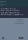 Nitric Oxide Research from Chemistry to Biology: EPR Spectroscopy of Nitrosylated Compounds - Book