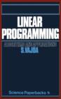 Linear Programming : Algorithms and applications - Book