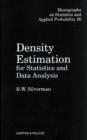 Density Estimation for Statistics and Data Analysis - Book