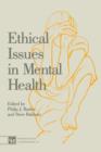 Ethical Issues in Mental Health - Book