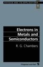 Electrons in Metals and Semiconductors - Book