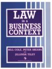 Law in a Business Context - Book