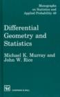Differential Geometry and Statistics - Book