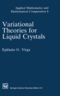 Variational Theories for Liquid Crystals - Book