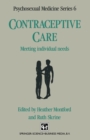 Contraceptive Care : Meeting individual needs - Book