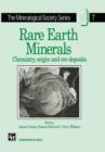 Rare Earth Minerals : Chemistry, Origin and Ore Deposits - Book