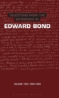 Selections from the Notebooks Of Edward Bond : Volume 2 1980-1995 - Book