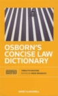 Osborn's Concise Law Dictionary - Book