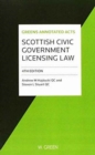 Scottish Civic Government Licensing Law - Book