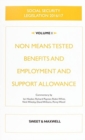 Social Security Legislation 2016/17 Volume 1 : Non Means Tested Benefits and Employment and Support Allowance - Book
