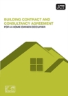 JCT Building Contract for Homeowner/Occupier who has appointed a consultant - Book