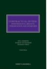 Contractual Duties : Performance, Breach, Termination and Remedies - Book