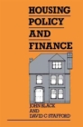 Housing Policy and Finance - Book