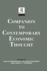Companion to Contemporary Economic Thought - Book