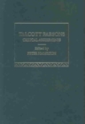 Talcott Parsons : Critical Assessments - Book