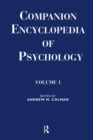 Companion Encyclopedia of Psychology : 2-volume set - Book