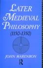Later Medieval Philosophy - Book