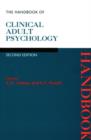 The Handbook of Clinical Adult Psychology - Book