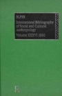 IBSS: Anthropology: 1990 Vol 36 - Book