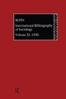 IBSS: Sociology: 1990 Vol 40 - Book