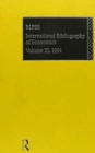 IBSS: Economics: 1991 Vol 40 - Book