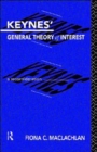 Keynes' General Theory of Interest : A Reconsideration - Book