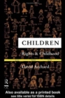 Children : Rights and Childhood - Book