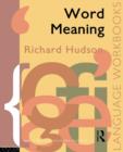 Word Meaning - Book