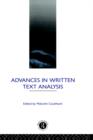 Advances in Written Text Analysis - Book