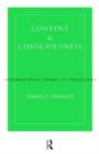 Content and Consciousness - Book