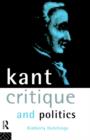 Kant, Critique and Politics - Book