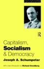 Capitalism, Socialism and Democracy - Book