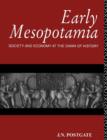Early Mesopotamia : Society and economy at the dawn of history - Book