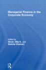 Managerial Finance in the Corporate Economy - Book