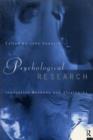 Psychological Research : Innovative Methods and Strategies - Book