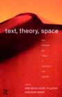 Text, Theory, Space : Land, Literature and History in South Africa and Australia - Book