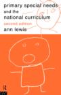 Primary Special Needs and the National Curriculum - Book