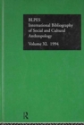 IBSS: Anthropology: 1994 Vol 40 - Book