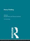 Henry Fielding : The Critical Heritage - Book