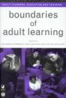Boundaries of Adult Learning - Book