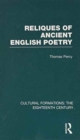 Reliques of Ancient English Poetry - Book